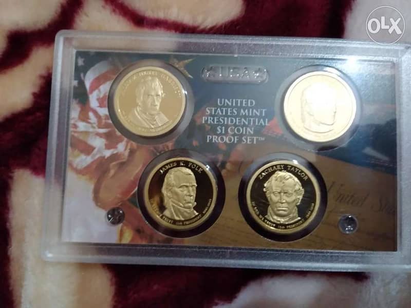 USA proof mint Coins set year 2009 Federal Reserve Bank 18 coins 5