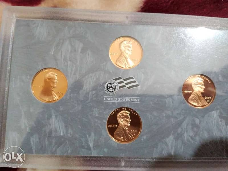 USA proof mint Coins set year 2009 Federal Reserve Bank 18 coins 7