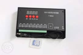 T-8000AC 220-240V SD Card Pixel Controller for WS2801 WS2811 LPD8806 M