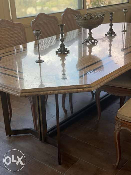 Dining Table with 10 chairs 2