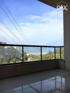 260 SQM Duplex in Mansourieh, Metn with Mountain and Partial Sea View