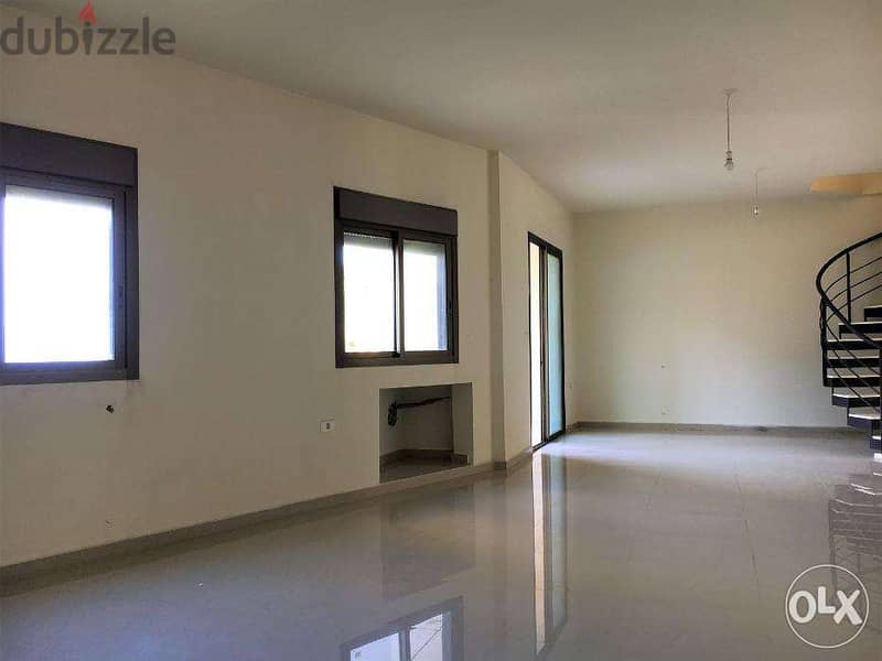 260 SQM Duplex in Mansourieh, Metn with Mountain and Partial Sea View 2