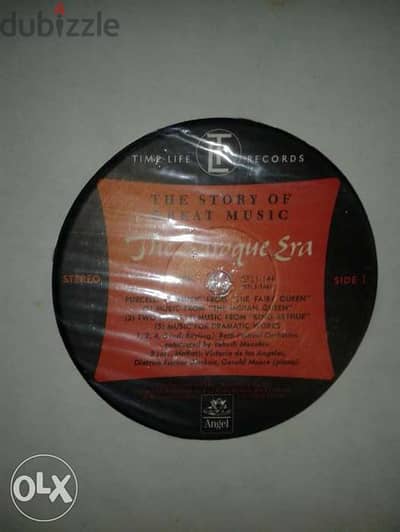 the barock era 4 vinyls lp