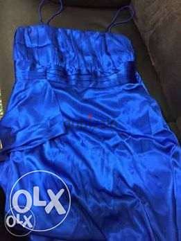 Blue Dress فستان سهرة او عرس