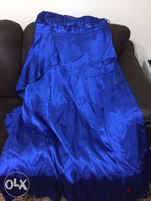 Blue Dress فستان سهرة او عرس 1
