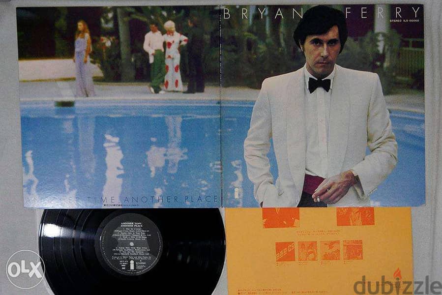 BRYAN FERRY another time another place vinyl LP 0