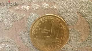 One US Dollar Flying Eagle Bronze Coin 0