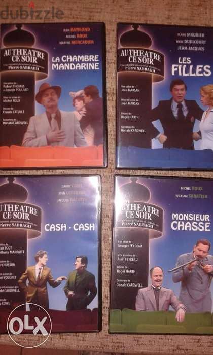 coffret 10 original dvds "au theatre ce soir" 1966 to 2016 2