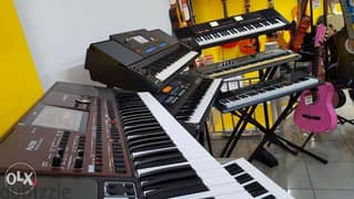 Biggest range of the top Korg arranger & Synthesizer Keyboard Brands.