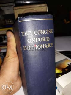 The Concise Oxford Dictionnary
