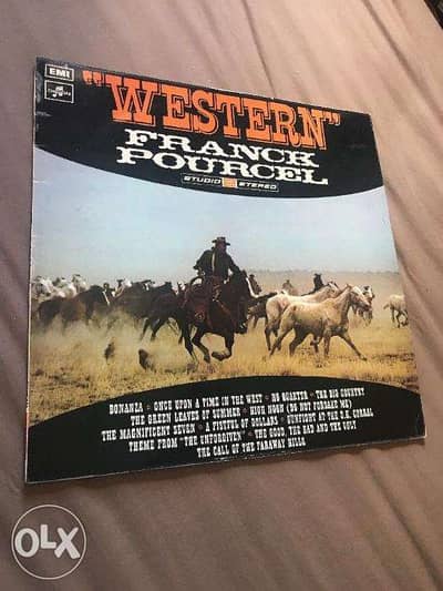 western franck pourcel vinyl lp