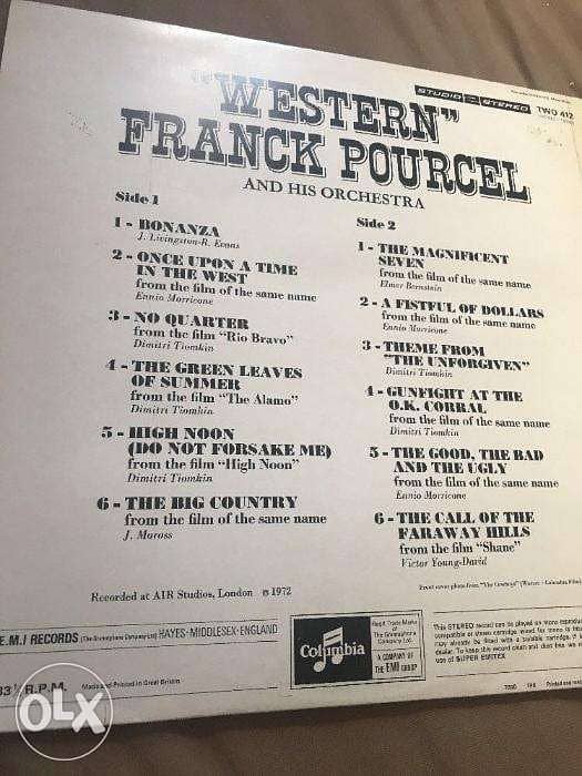 western franck pourcel vinyl lp 1