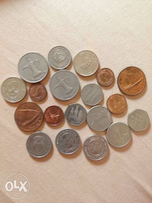 19 coins from UAE 1