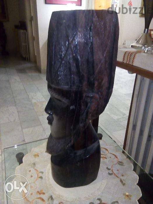 African head statue 1