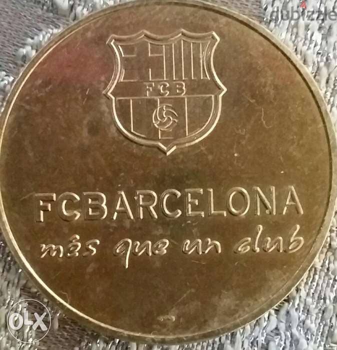 Leonel Messi Memoriap of F. C. Barecelona Bronze Coin 1