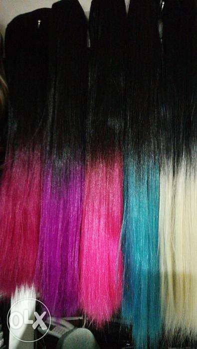 hair extensions fiber 0