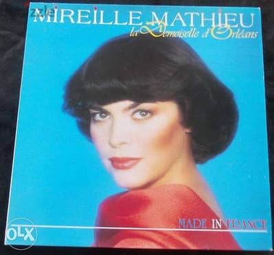 mireille mathieu "la demoiselle d orleans" vinyl lp