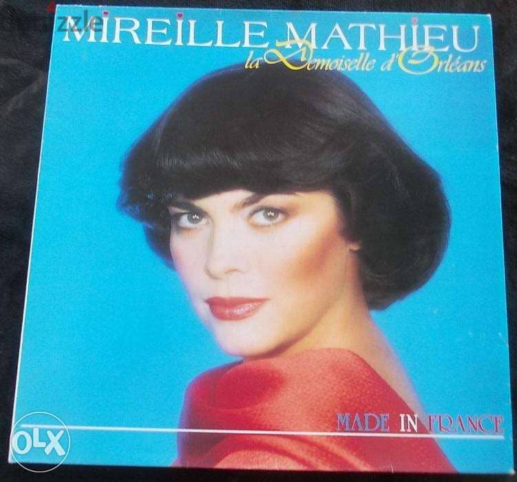 mireille mathieu "la demoiselle d orleans" vinyl lp 0