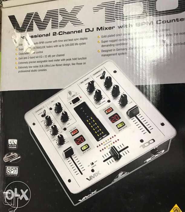 DJ Mixer VMX100 1