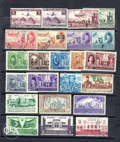 Egypt stamps طوابع 0