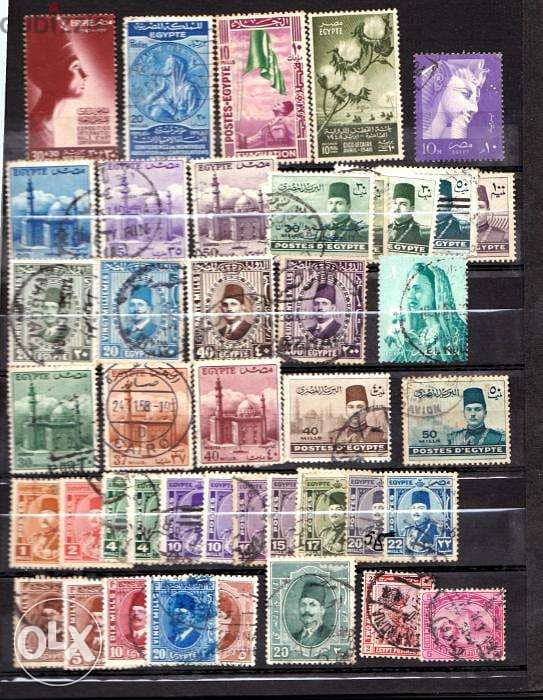 Egypt stamps طوابع 1