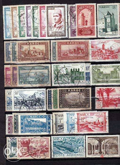 Maroc stamps طوابع 0