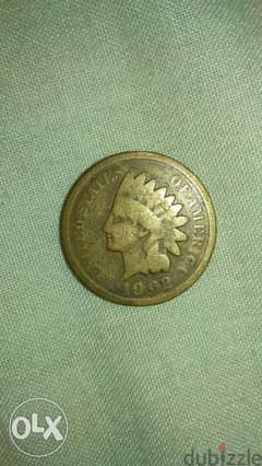 Indian Head USA Cent year 1902 0