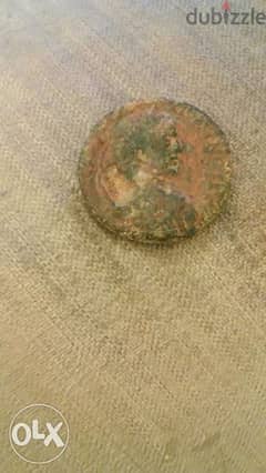 Roman Ancient Coin of Judea King Herodus Atticus of Tyre year 143 AD