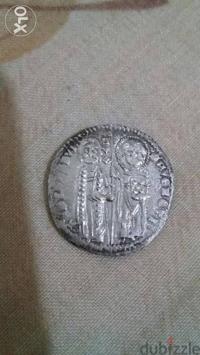 Silver Jesus Christ Medival Coin of Republic of Venice year 1268 AD 1
