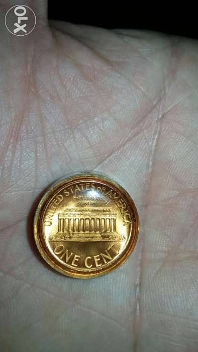 Special Pendant USA Lincoln Cent year 2000D y 1
