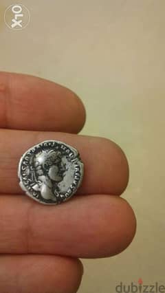 Ancient Roman Silver Coin for Emperor Trajan year 98 AD