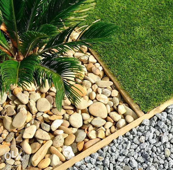 Decorative Pebbles for landscape بحص 0