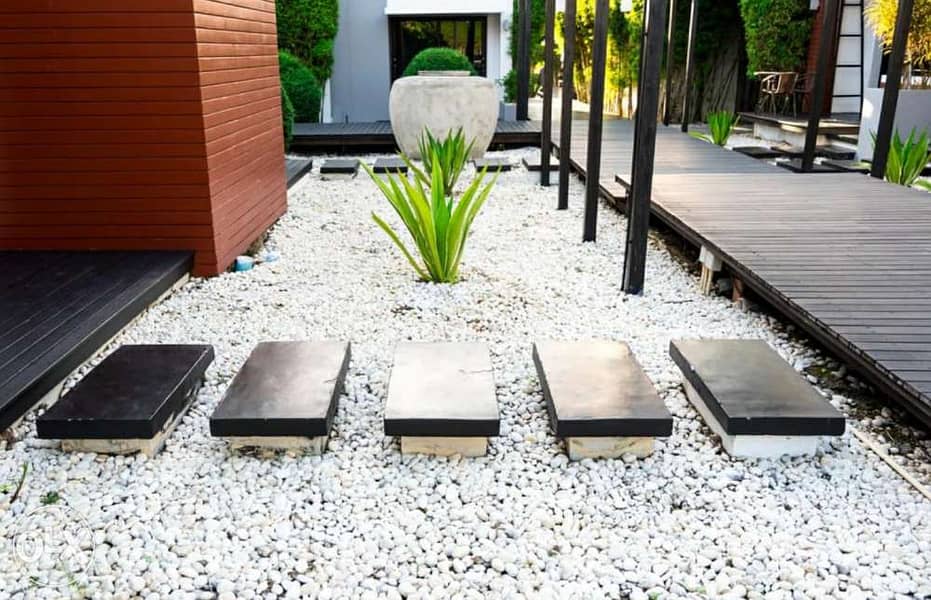 Decorative Pebbles for landscape بحص 2