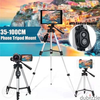 Bluetooth Light Weight Mobile & Camera Tripod