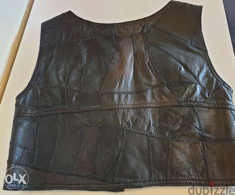 FREE DELIVERY Real leather gilet for sale. . 2
