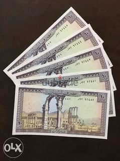 10LP consecutive banknotes
