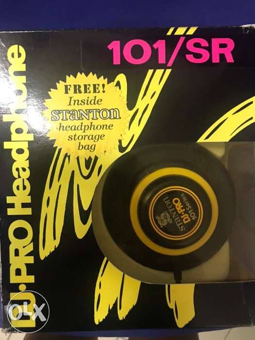 Stanton 101SR2 DJ headphones single ear PRO 0