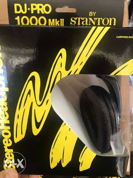 Stanton Headphones DJ pro1000mkII made in USA 3