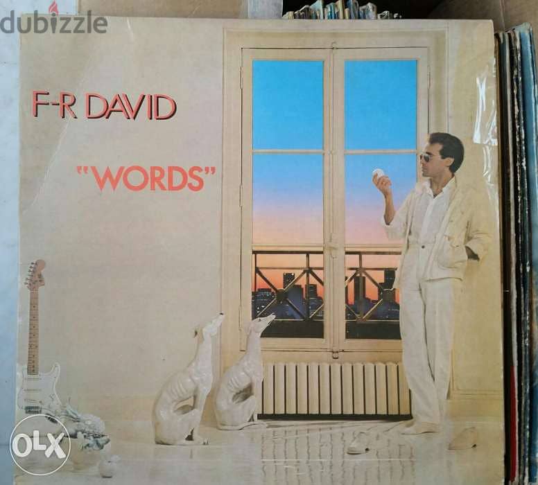 Vinyl/lp : F R David - words 0