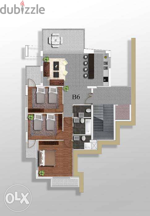 Apartment for Sale with Large Terrace Jbeil - شقق للبيع 1
