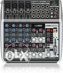 Behringer Xenyx QX1202USB Mixer with USB and Effects 12-inputs 0