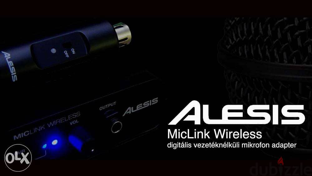 Alesis MicLink Wireless Digital Microphone Adapter 3
