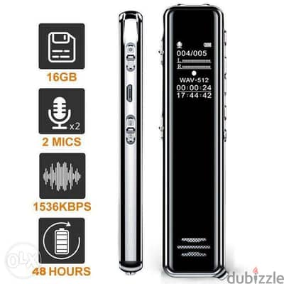 BePro 8 GB Voice Recorder USB Dictaphone Digital Audio