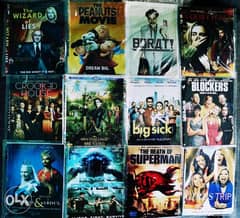 85 movie DVDs