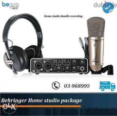 Behringer Home studio PRO PACKAGE , Recording Package, professional