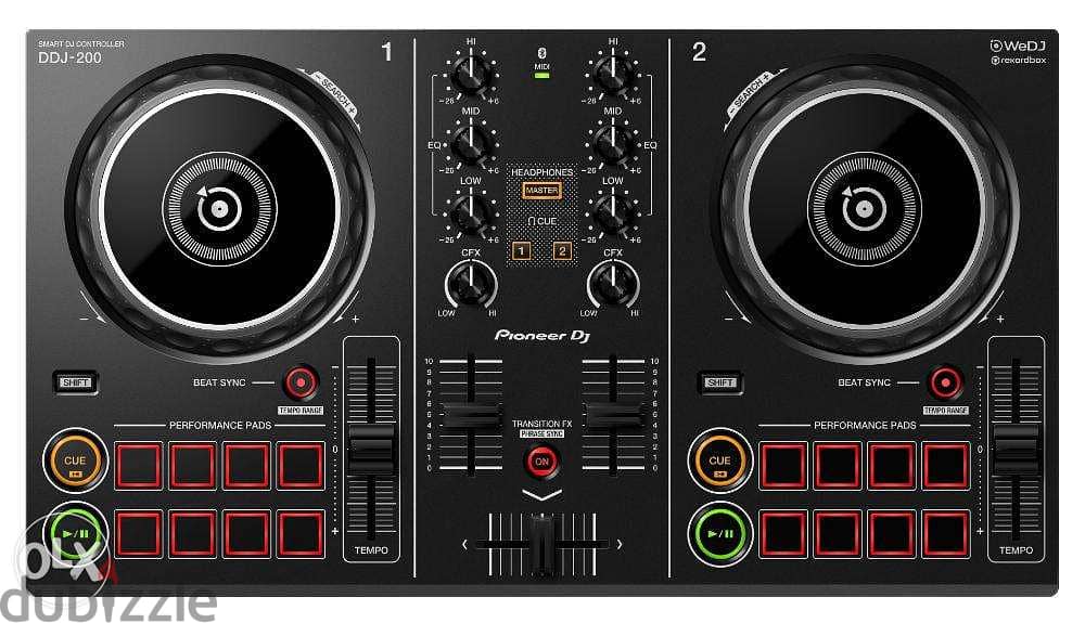 Pioneer DJ machine DDJ200 Beginner DJ,DJ Controller warranty 1 year 2