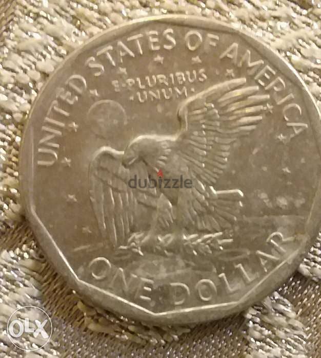 1 USA Dollar Suzan Anthony yeatlr 1980 1