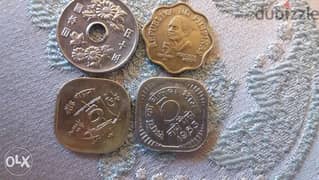 Indian,Pakistan, Philipenes, Japan and all world Coin 0