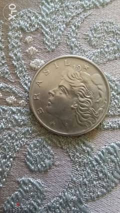 Brasil 1 Cruzeiro coin year 1974 0