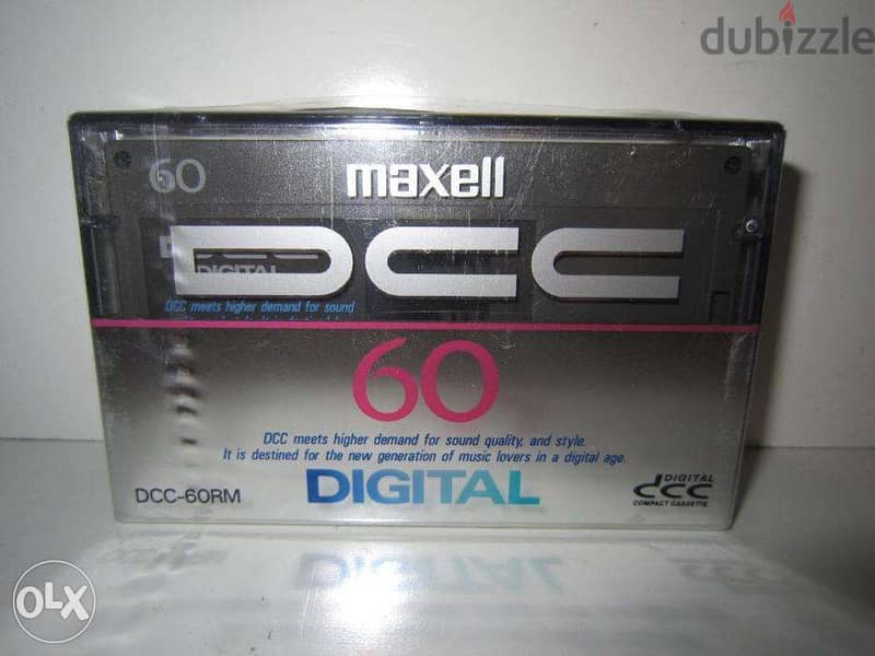 maxell digital compact cassette dcc 60m new sealed - Movies